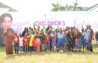 Imo First Lady Celebrates 2025 Children’s Day with Over 400 Children at Government House