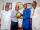 Governor Sanwo-Olu Receives CAF Player of the Year, Ademola Lookman