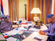 Tinubu Meets Ekiti Governor, Pledges Support for State’s Development Agenda Photo credit: