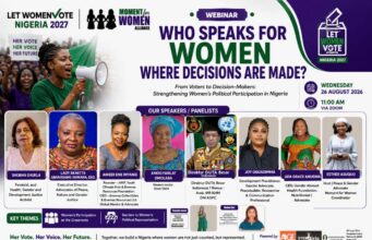 Moment for Women Alliance Calls for Shift from Women as Voters to Women as Decision-Makers Ahead of Nigeria’s 2027 Elections